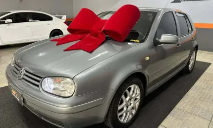 Volkswagen golf plus vw/ 1.6 - cinza - 2004/2004