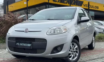 Fiat palio attra./itália 1.4 evo f.flex 8v 5p - prata - 2013/2014
