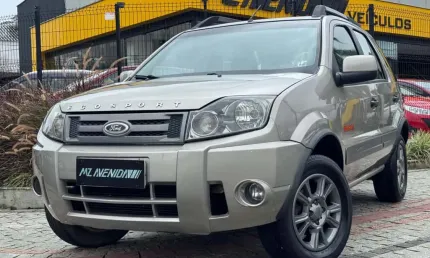 Ford ecosport freestyle 1.6 16v flex 5p - prata - 2012/2012