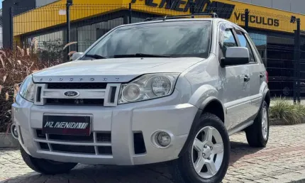 Ford ecosport xlt 2.0/ 2.0 flex 16v 5p aut. - prata - 2008/2008
