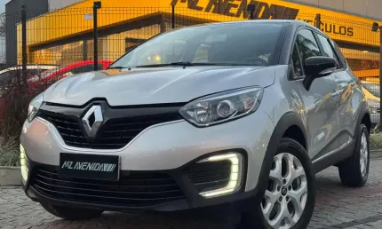 Renault captur life 1.6 16v flex 5p aut.  - prata - 2018/2019
