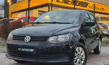 Volkswagen gol special 1.0 total flex 8v 5p  - preta - 2015/2016