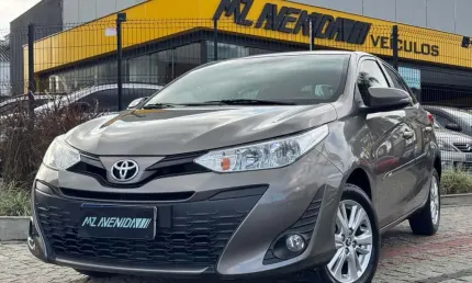 Toyota yaris xl 1.3 flex 16v 5p aut.  - cinza - 2019/2019