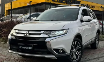 Mitsubishi outlander 2.2 diesel aut. 4x4  - branca - 2015/2016