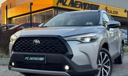 Toyota corolla cross xre 2.0 16v flex aut.  - prata - 2022/2023