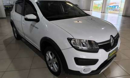 Renault sandero stepway flex 1.6 16v 5p  - branca - 2019/2020