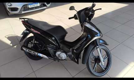 Honda biz 110i com partida elétrica  - preta - 2016/2016