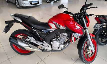 Honda twister 250 cbx /cbf  cbs - vermelha - 2021/2021