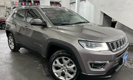 Jeep compass longitude 2021 - top de linha som beats - 2.0 automática flex