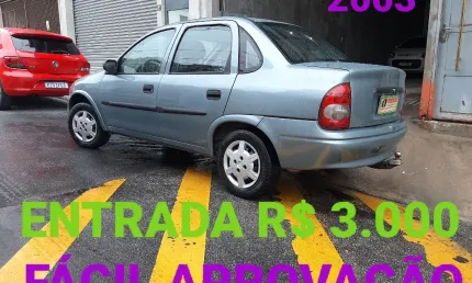 Classic 03 entr. r$ 2.000 fácil aprovação * plano p/ negativado