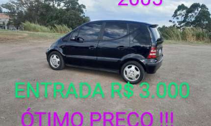 Classe a 2005 entrada r$ 2.000 fácil aprovação