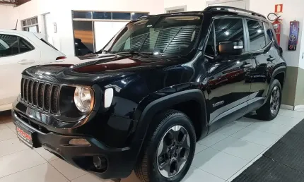 Jeep renegade sport automática 6 marchas 1.8 flex ano 2020 ipva 2025 pago completo 