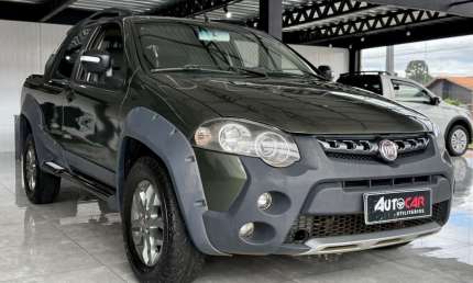 Fiat strada adventure cd - verde - 2012/2013