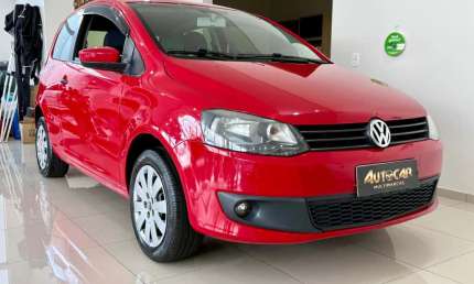 Volkswagen fox w/ 1.0 gii - vermelha - 2012/2013