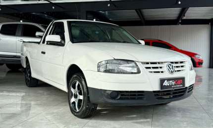 Volkswagen saveiro w/ 1.6 - branca - 2008/2009