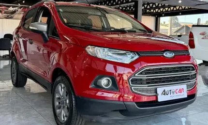 Ford ecosport fsl 1.6 - vermelha - 2012/2013