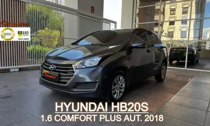 Hyundai hb20s 2018 1.6 comfort plus 16v flex 4p automático
