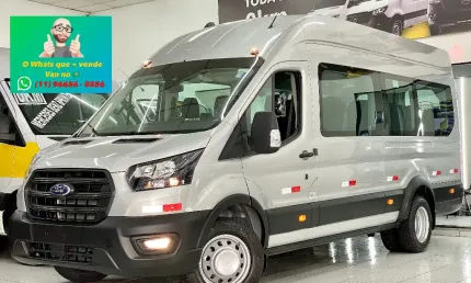 Nova transit 460e l4h3 18 lugares executiva ano 2025 zero km!!!