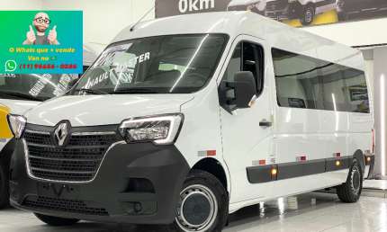Renault - master l3h2 longa executiva prime 16 lugares zero km ano 2025/2026