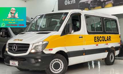 Mercedes benz - sprinter 415 teto baixo 20 lugares (19+1) novíssima!!! 