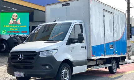 Mercedes benz - sprinter street 314 baú caminhonete novíssima!!!