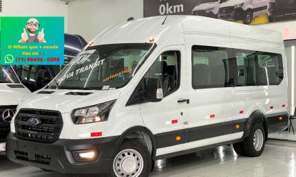 Ford - nova transit l4h3 passageiro 18lugares (17+1) automática ano 2026 pronta entrega!!!