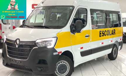 Renault - master l2h2 escolar 20lugares novo motor biturbo 150cv ano2026 pronta entrega!!!