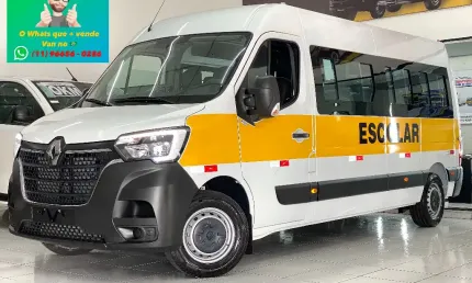 Renault - master l3h2 escolar 24 lugares patamar elevado novo motor biturbo 150cv ano 2026 pronta en