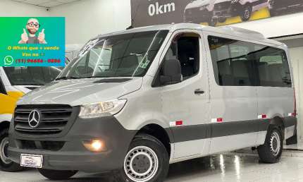Mercedes benz - sprinter 416 teto baixo 16 lugares (15+1) novíssima!!!