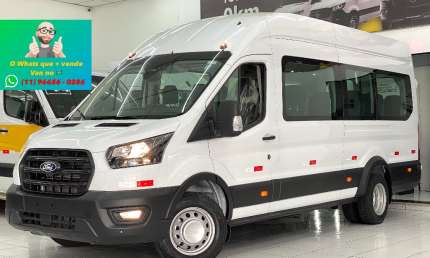 Ford - nova transit minibus 460e executiva 18lugares novo painel, nova multimidia zero km ano 2026