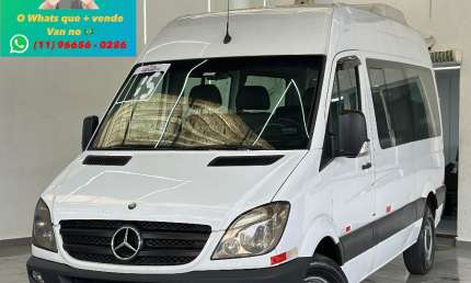 Mercedes benz - sprinter 415 teto alto 16lugares (15+1) novíssima!!!