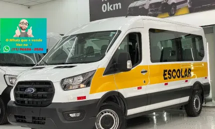 Ford - transit escolar 24 lugares automática pronta pra trabalhar!!!