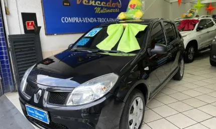 Renault sandero exp 2010 completo 1.6 flex  aceita troca whatsapp 11-94736-9415 