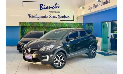 Renault captur intense 1.6 16v flex 5p aut.  - preta - 2017/2018