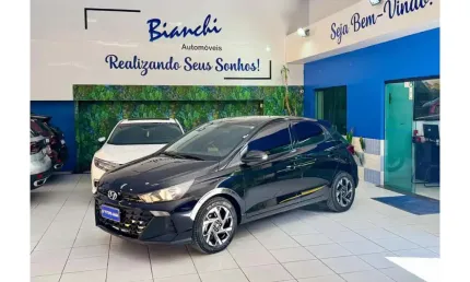 Hyundai hb20 comfort 1.0 tb flex 12v aut - preta - 2023/2024