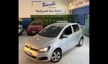 Volkswagen fox trendline 1.6 flex 8v 5p  - prata - 2014/2015