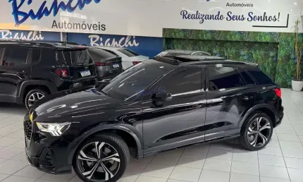 Audi q3 perf. black. 2.0 tfsi tip. quat. - preta - 2023/2024