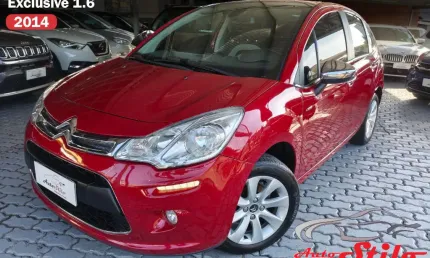 Citroën c3 exclusive 1.6 flex câmbio manual. em bom estado de conservação.