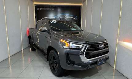 Toyota hilux cd srx 4x4 2.8 tdi 16v diesel aut.  - cinza - 2022/2022