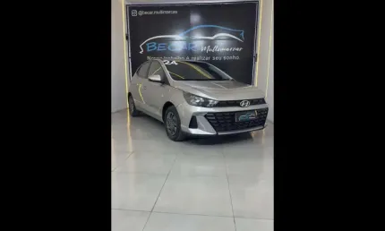 Hyundai hb20s 1.0 flex 12v mec.  - prata - 2023/2024