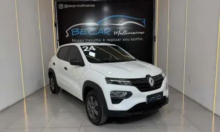 Renault kwid zen 1.0 flex 12v 5p mec.  - branca - 2023/2024