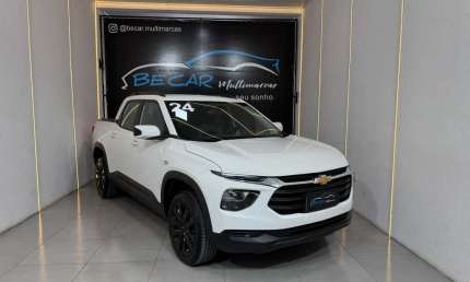 Chevrolet montana lt 1.2  turbo flex 12v 4p mec.  - branca - 2024/2024