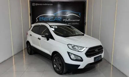Ford ecosport freestyle 1.5 12v flex 5p aut.  - branca - 2018/2019