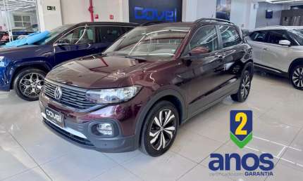 Volkswagen t-cross 1.0 200 tsi total flex automatico 2021