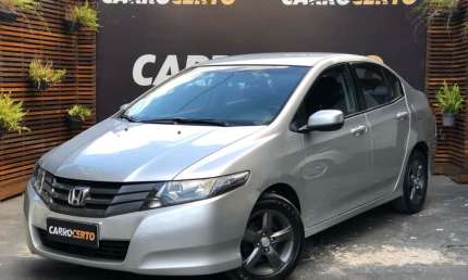 Honda city sedan lx 1.5 aut. 2010 flex   mecanica confiável