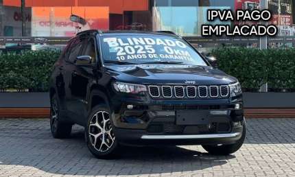 Jeep compass 2025 1.3 t270 turbo flex longitude at6