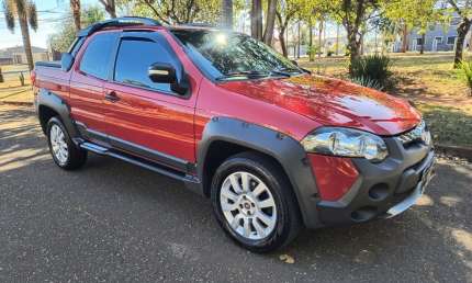 Strada adventure 1.8 cabine dupla 2015 completo novissima veja