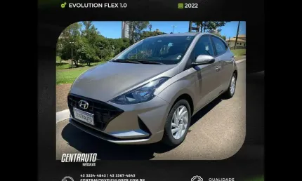 Hyundai hb20 evolution 1.0 flex 12v mec 2022