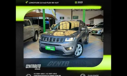 Jeep compass longitude 2.0 4x2 flex 16v aut 2021