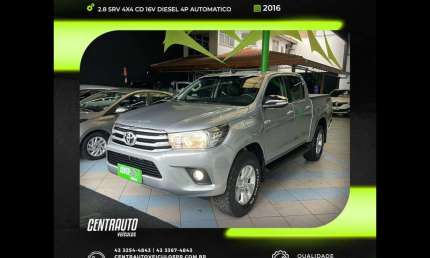 Toyota hilux 2.8 srv 4x4 cd 16v diesel 4p automatico 2016